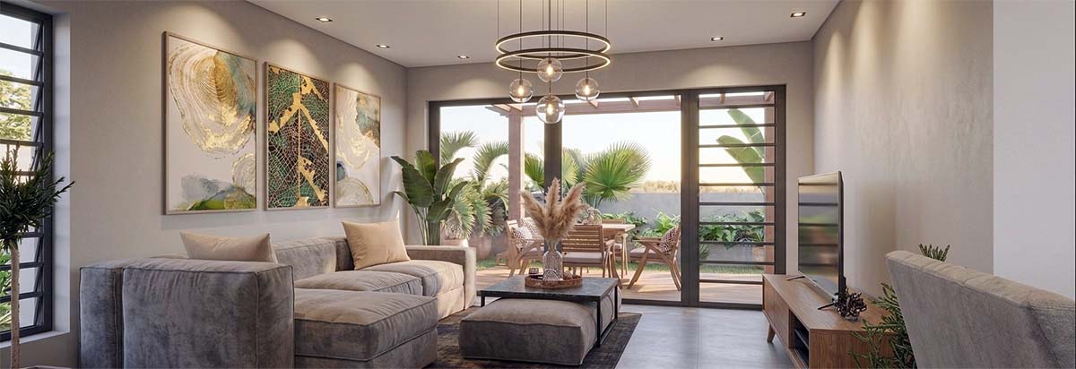 Aureya and Mireva living room